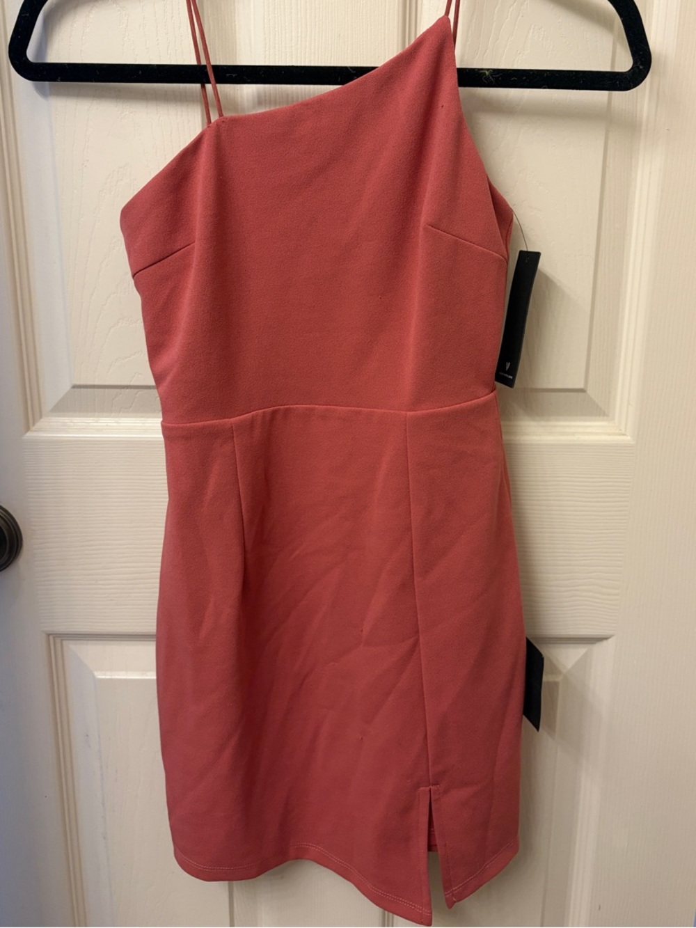 NWT Lulu's Rose One-Shoulder Mini Dress